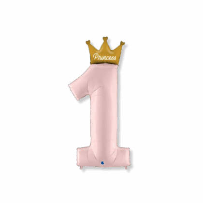 46in MY 1ST BIRTHDAY PRINCESS FOIL BALLOON