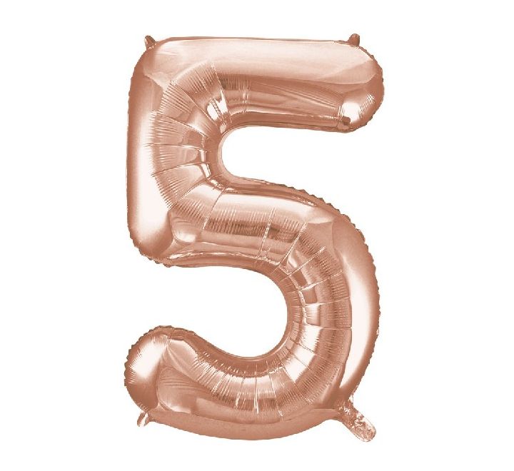 rose-gold-numeral-5